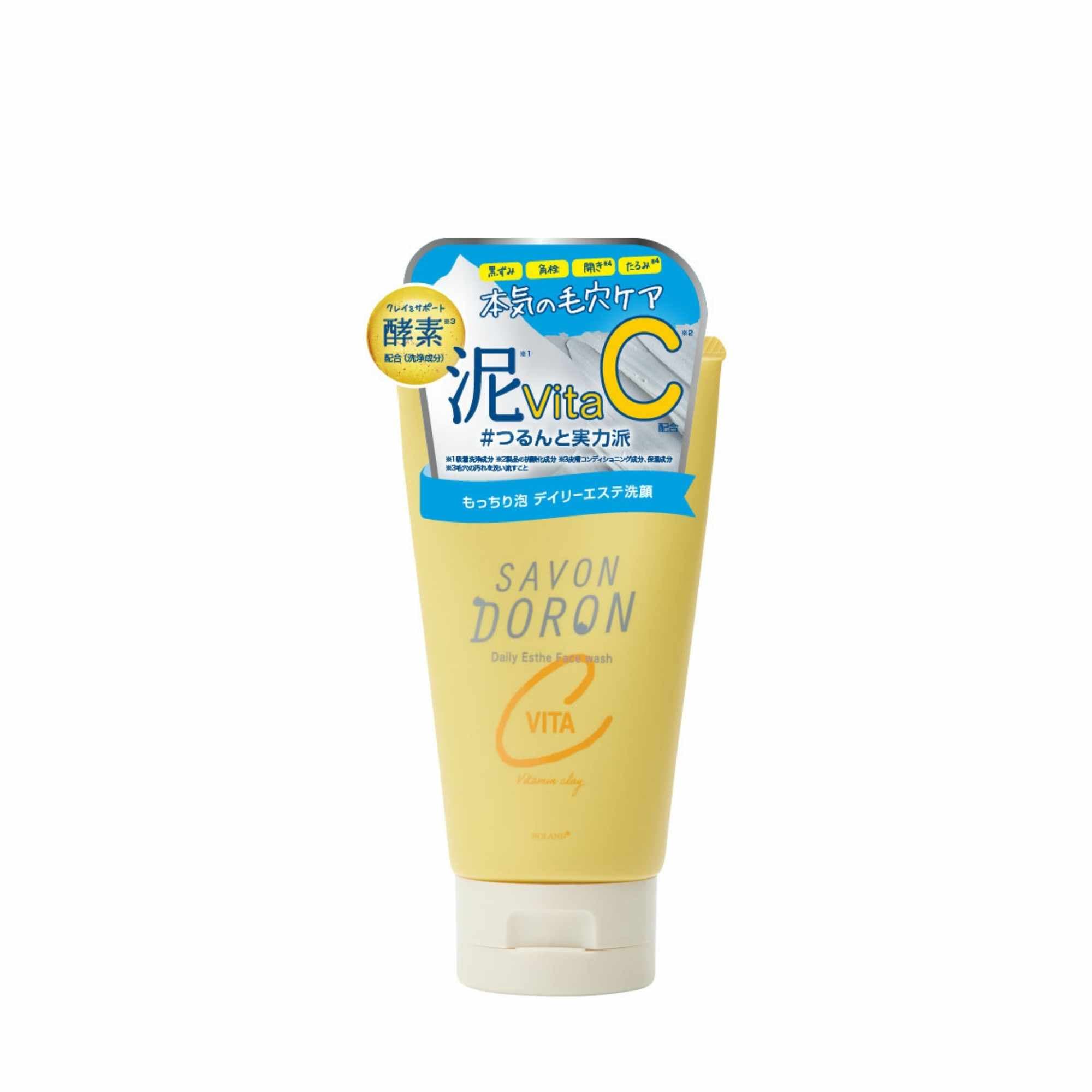 Глиняна пінка з вітаміном C Savon Doron Vita-C Face Wash