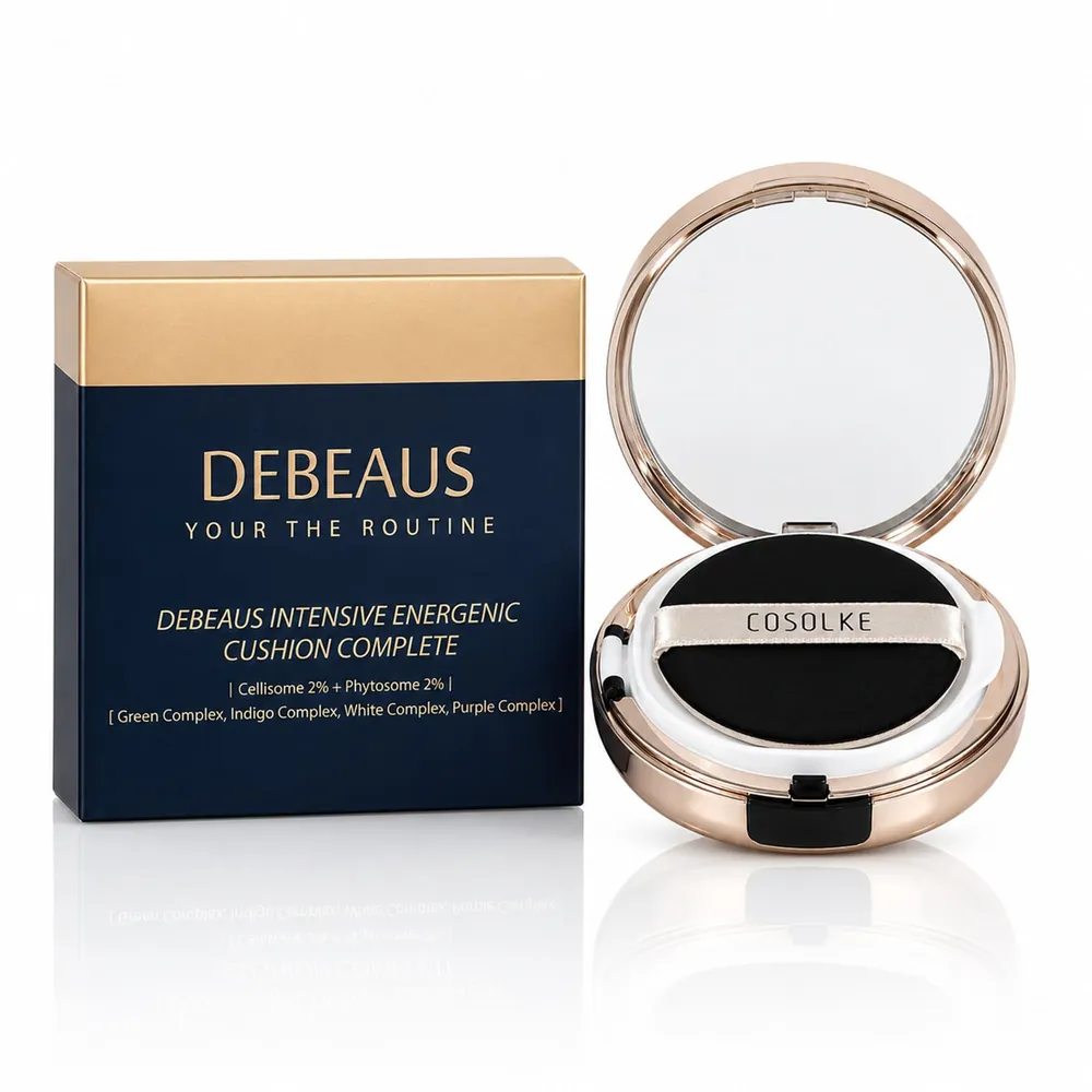 Кушон DEBEAUS Intensive Energenic Cushion Complete з упаковкою
