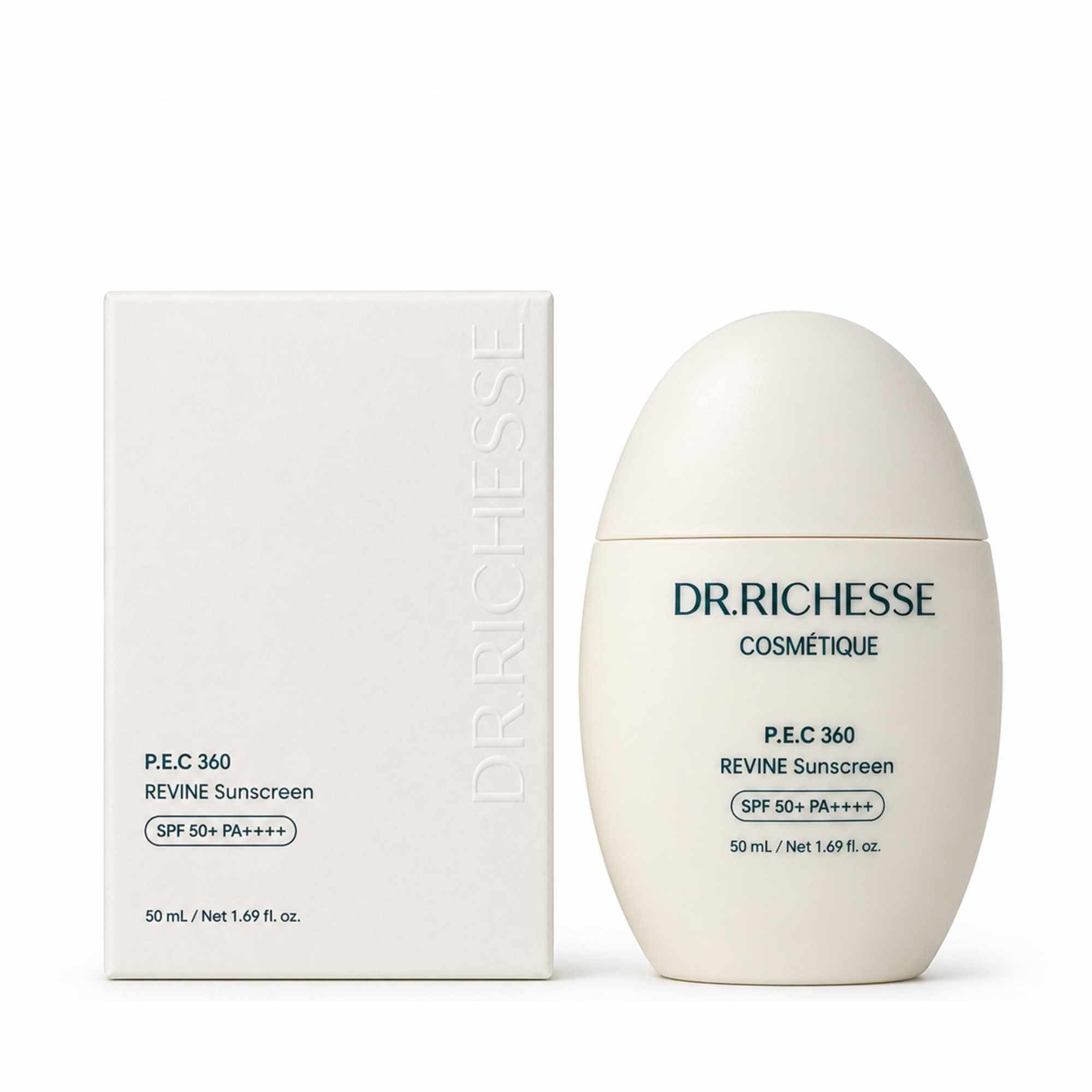 Сонцезахисний крем Dr. Richesse PEC 360 REVINE Sunscreen SPF 50+ PA++++ 50 мл